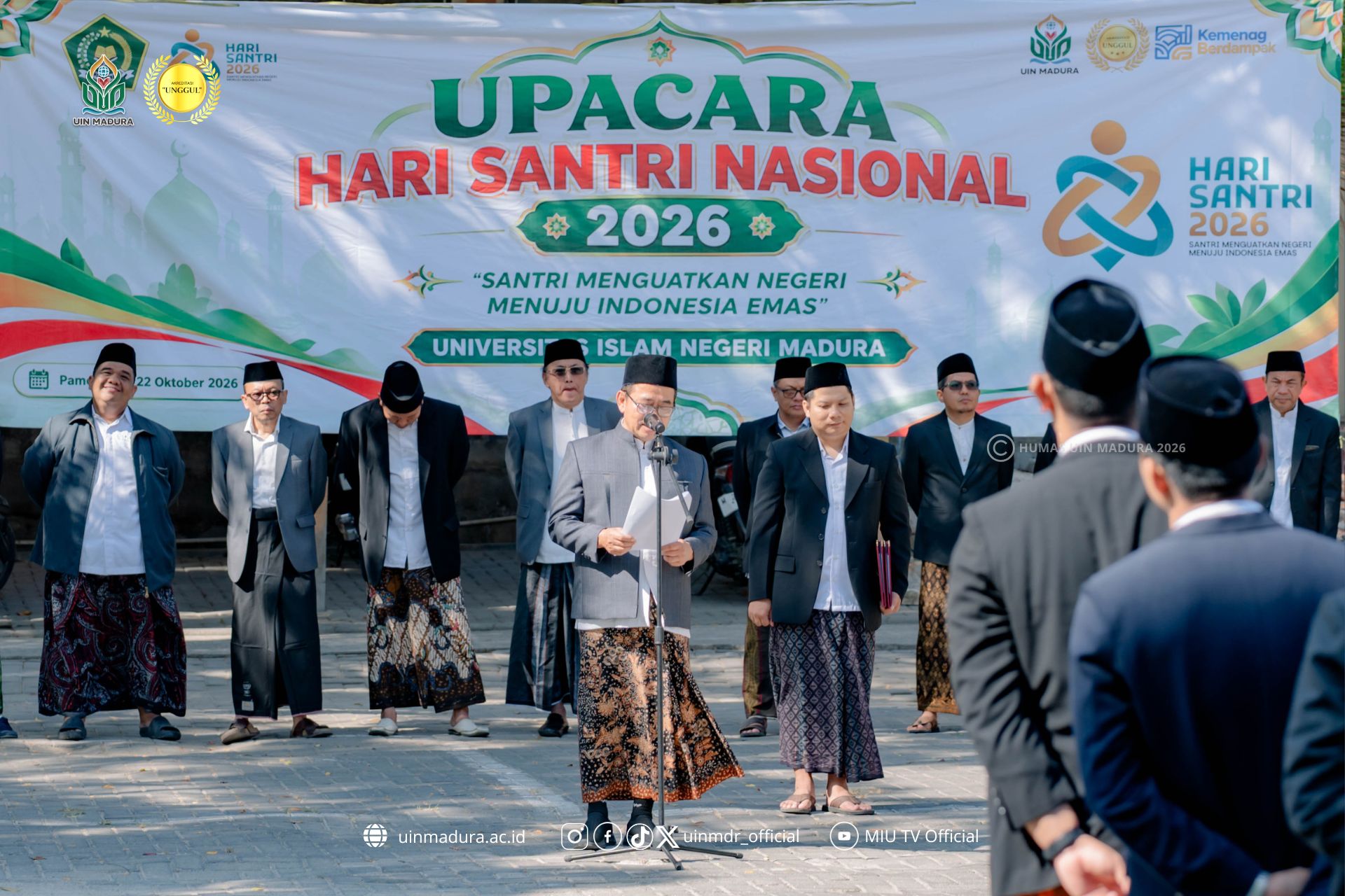 Peringati Hari Santri 2026, UIN Madura Teguhkan Peran Santri Menuju Indonesia Emas