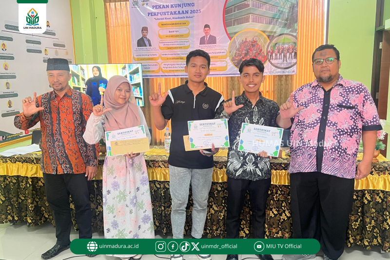 Puncak Pekan Kunjung Perpustakaan UIN Madura 2025: Literasi dan Inovasi Jadi Fokus Utama