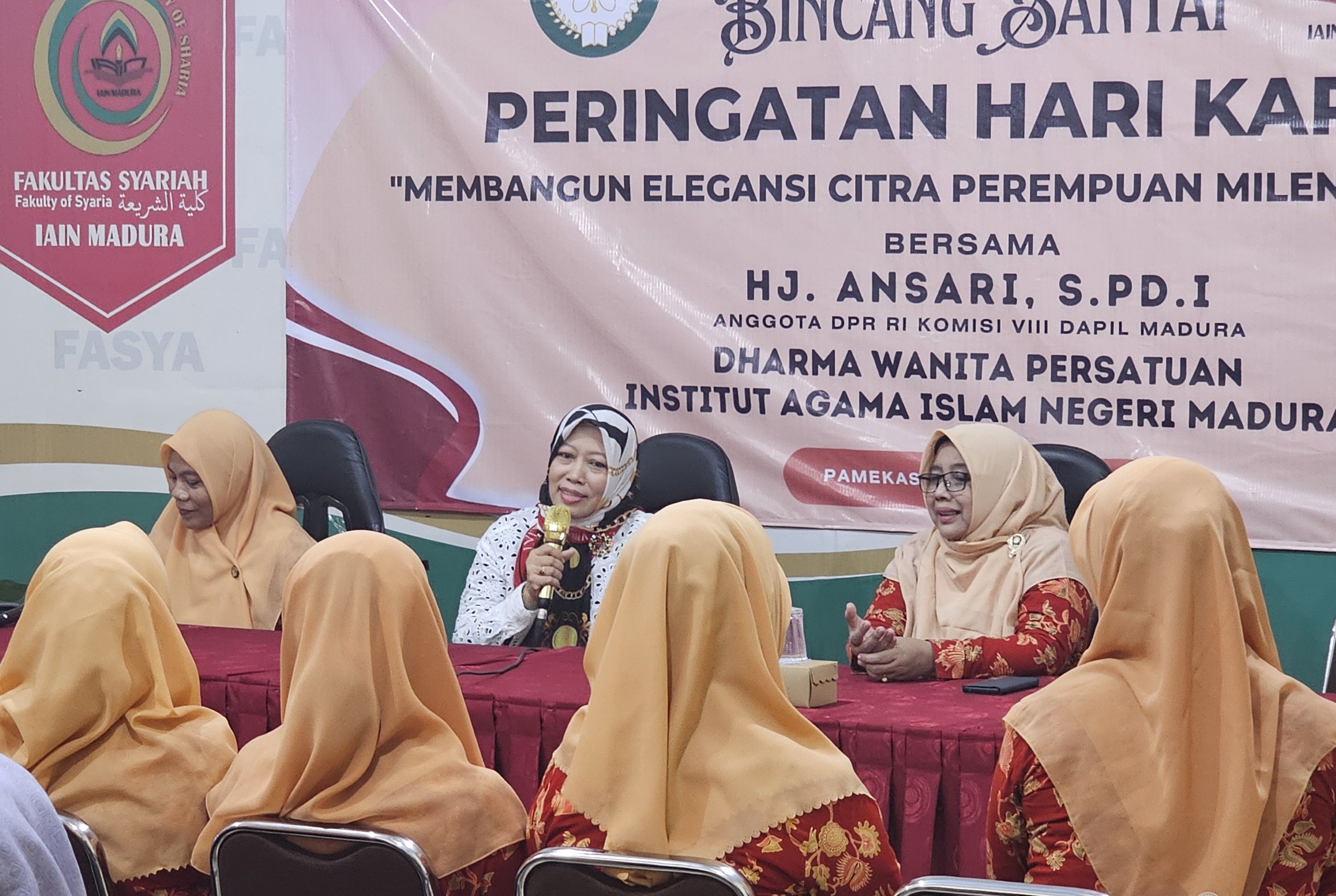 DWP IAIN Madura Gelar Bincang Santai Hari Kartini Bersama Hj. Ansari, S.Pd.I.