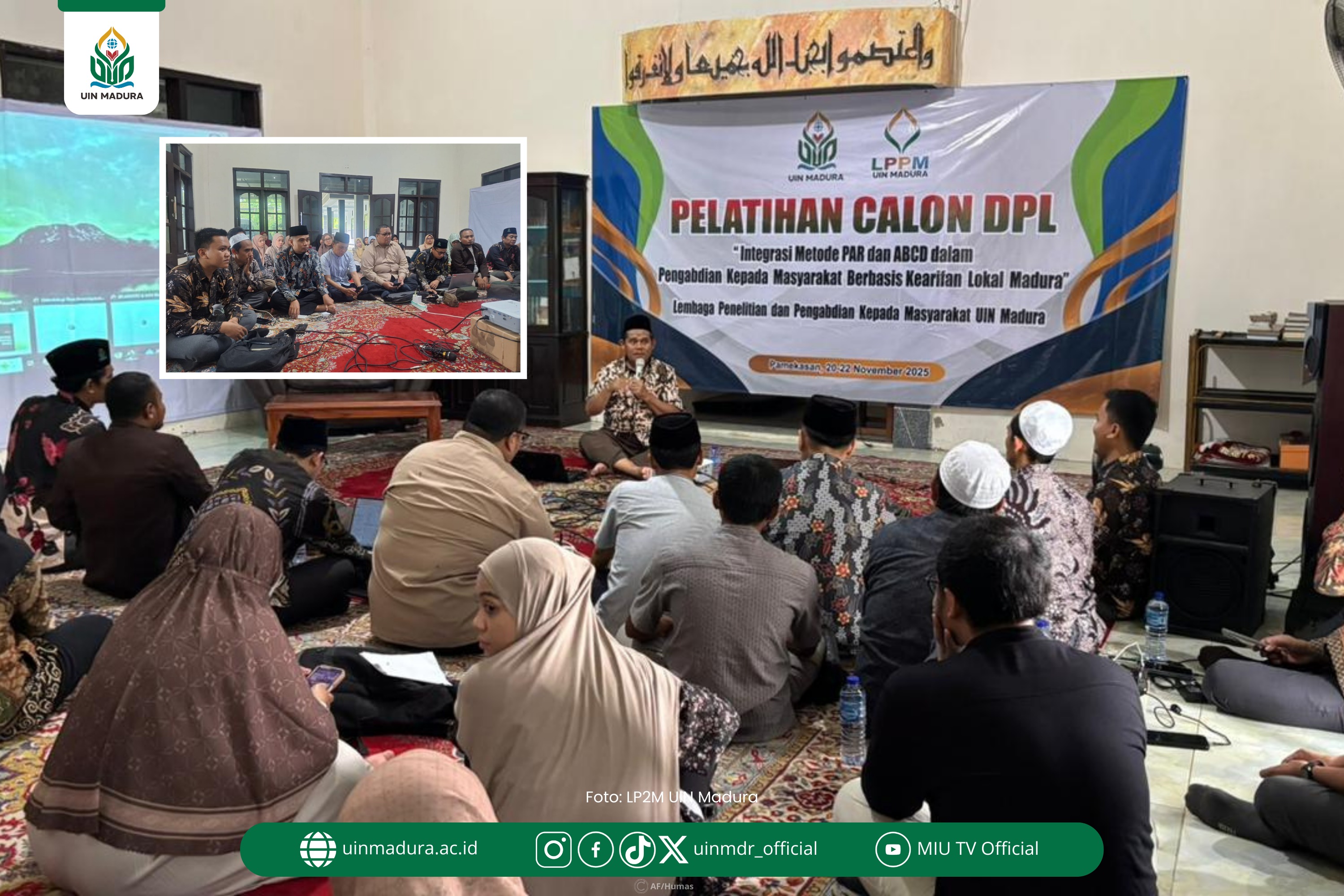 UIN Madura Gelar Pelatihan PAR dan ABCD untuk Perkuat Kompetensi Dosen Pendamping KKN