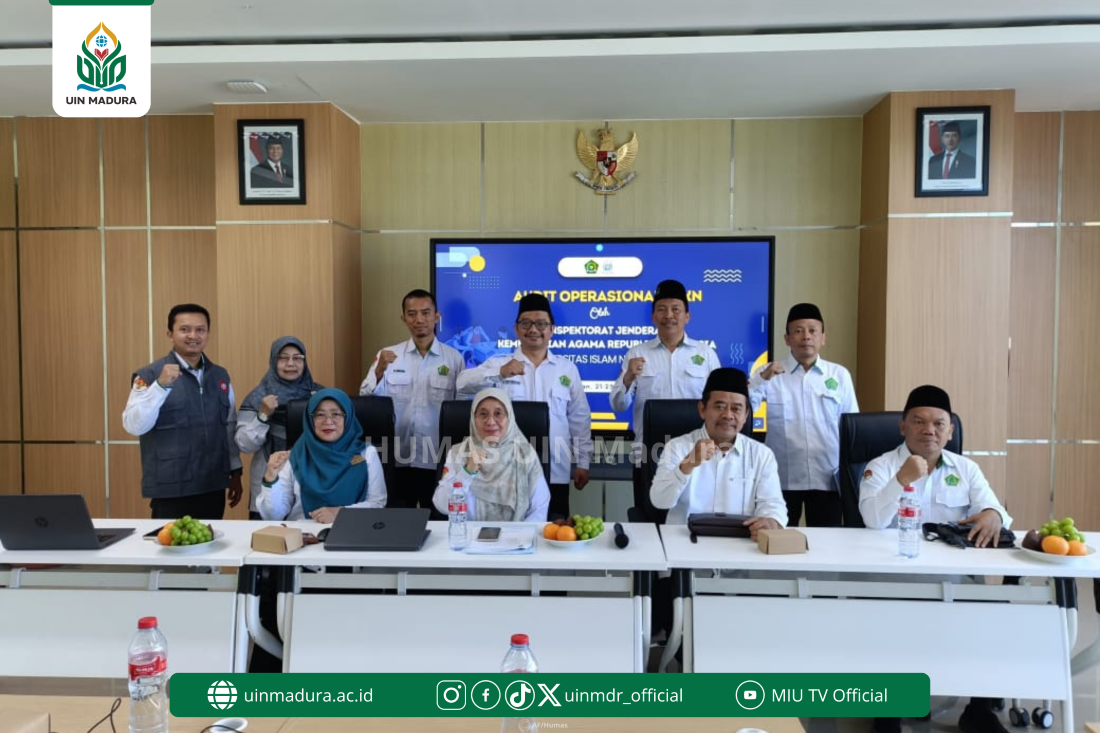 Penguatan Tata Kelola Kelembagaan: UIN Madura Sambut Entry Meeting Audit Itjen Kemenag RI