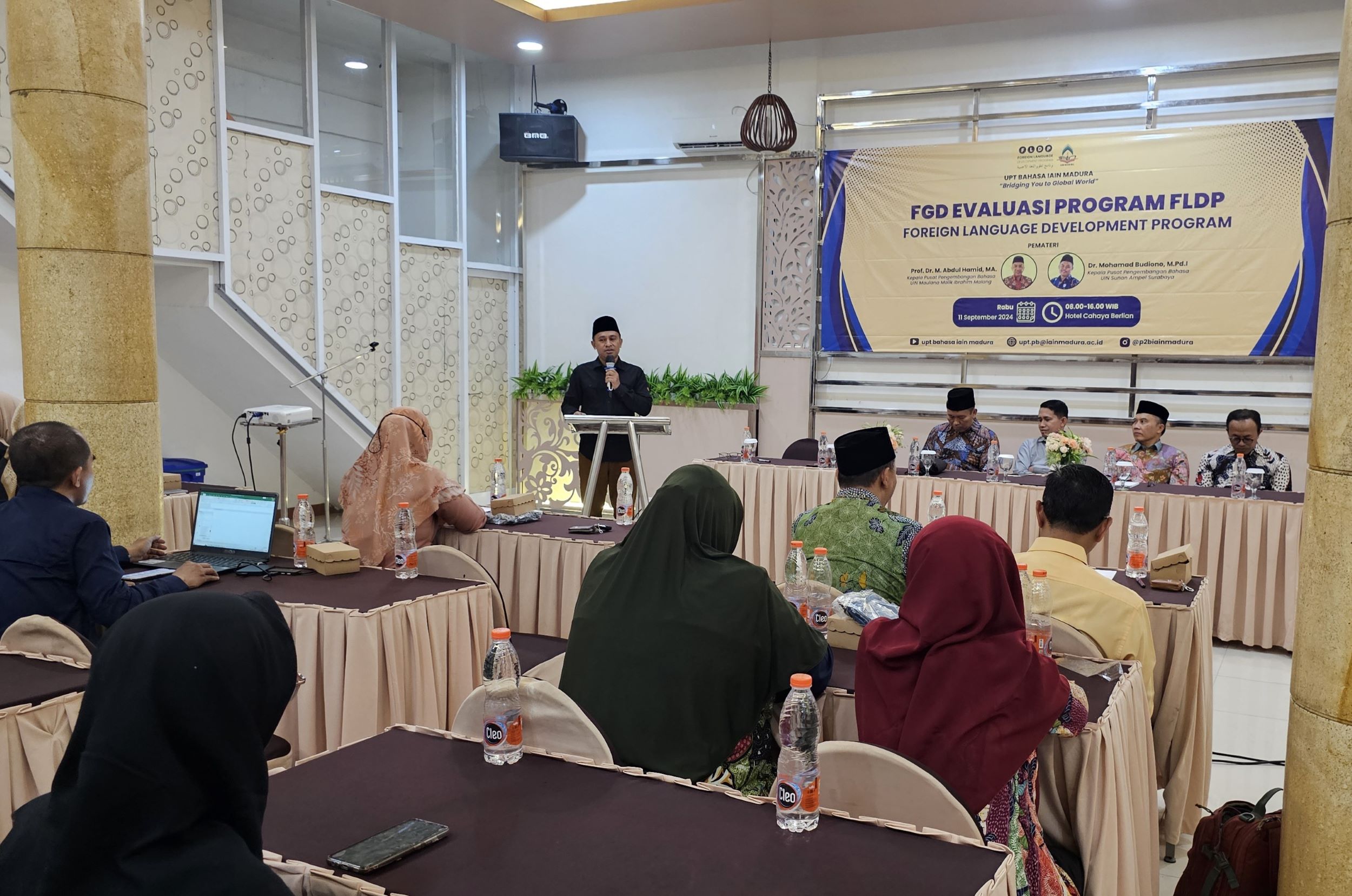 UPT Bahasa IAIN Madura Gelar FGD Evaluasi Program FLDP: Perkuat Kompetensi Bahasa Asing Menuju World Class University