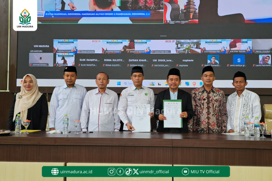 UIN Madura Kolaborasi dengan Tiga Lembaga Gelar Pengabdian Internasional Bertema Digital Storytelling Lintas Budaya