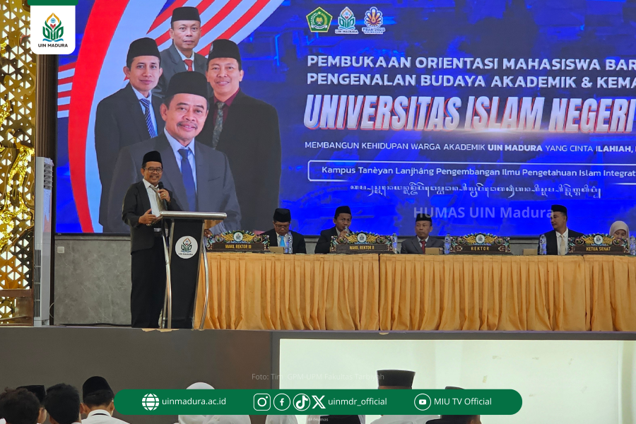 Pembukaan PBAK 2025 UIN Madura: Momentum Istimewa Bagi Mahasiswa Baru Angkatan Pertama Universitas