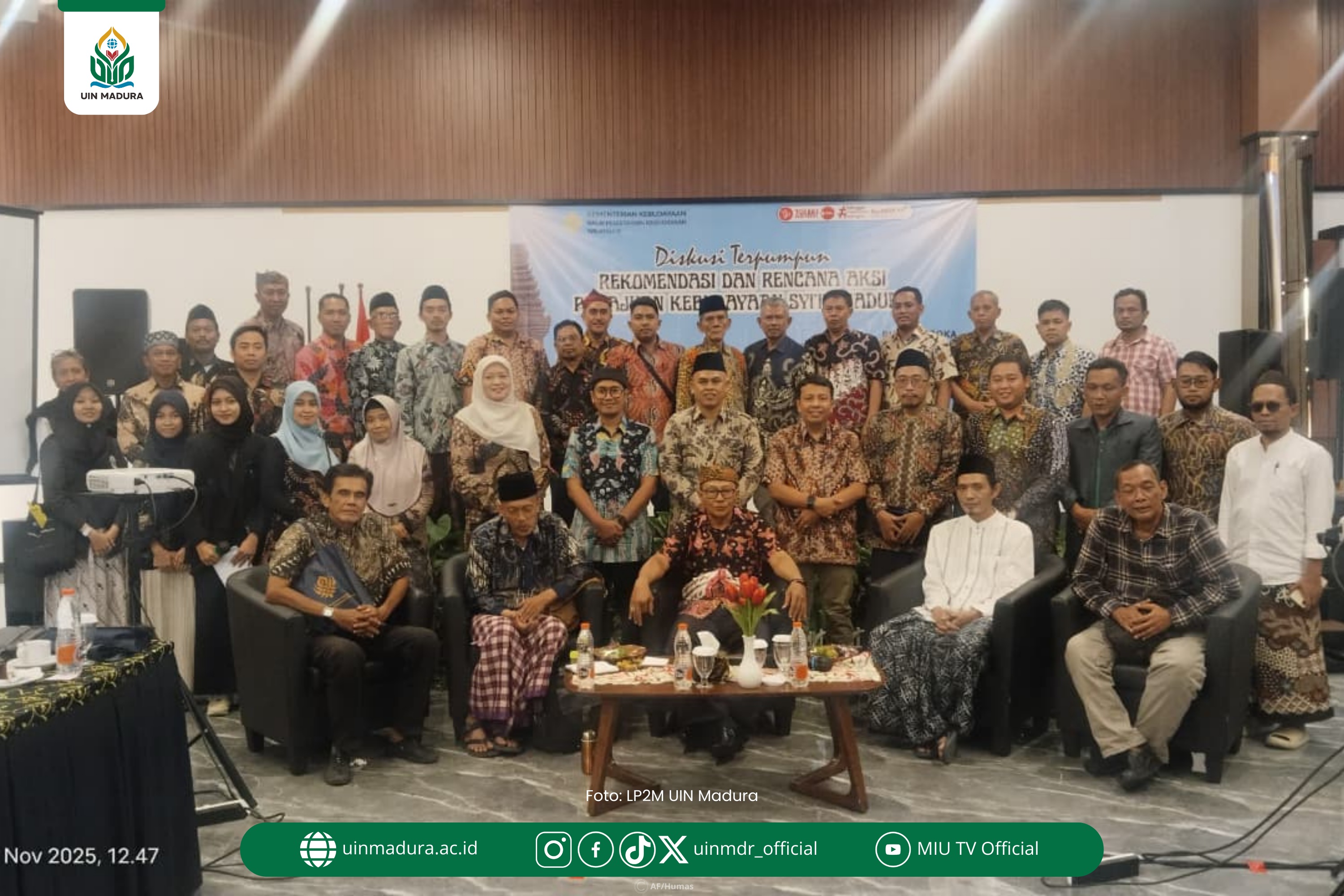 Diskusi Terpumpun Rumuskan Rekomendasi dan Rencana Aksi Pelestarian Ekosistem Syi’ir Madura