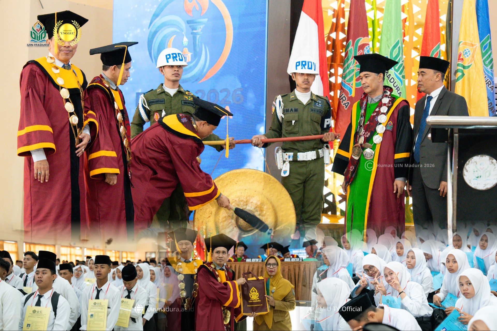 PBAK 2026 UIN Madura Resmi Dibuka, 1.407 Mahasiswa Baru Ikuti Pengenalan Kampus