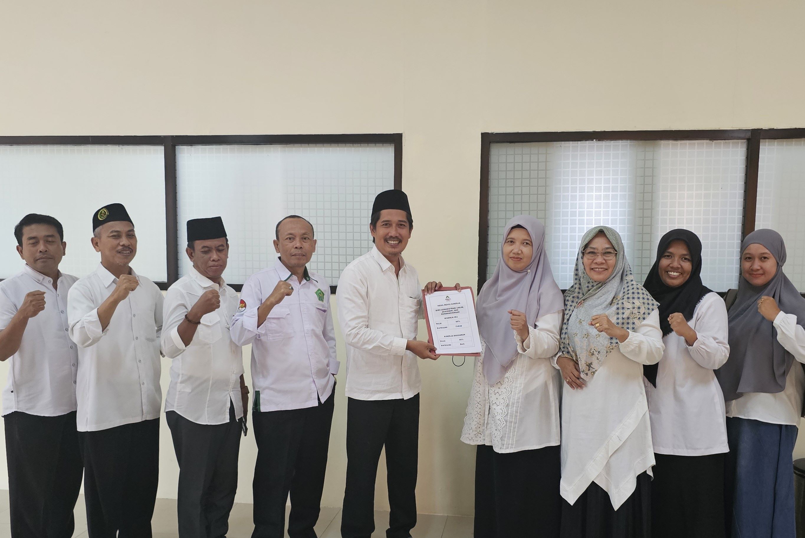 IAIN Madura Gelar Review IKU: SPI Apresiasi Kinerja Biro AUAK