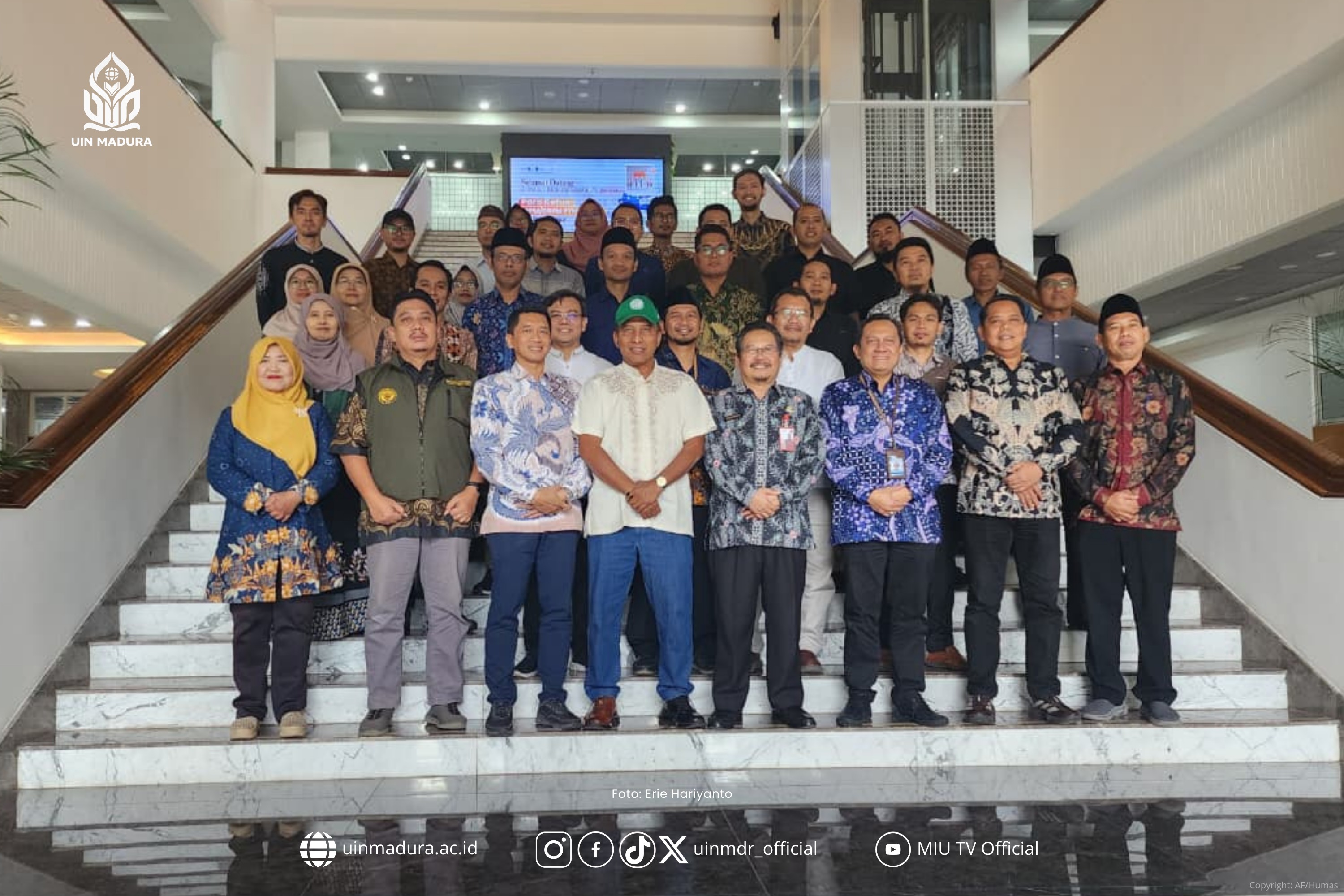 UIN Madura Hadiri Sosialisasi Panduan Riset Kolaborasi PTN se-Jawa Timur JATIM MELAJU 2026 di ITS