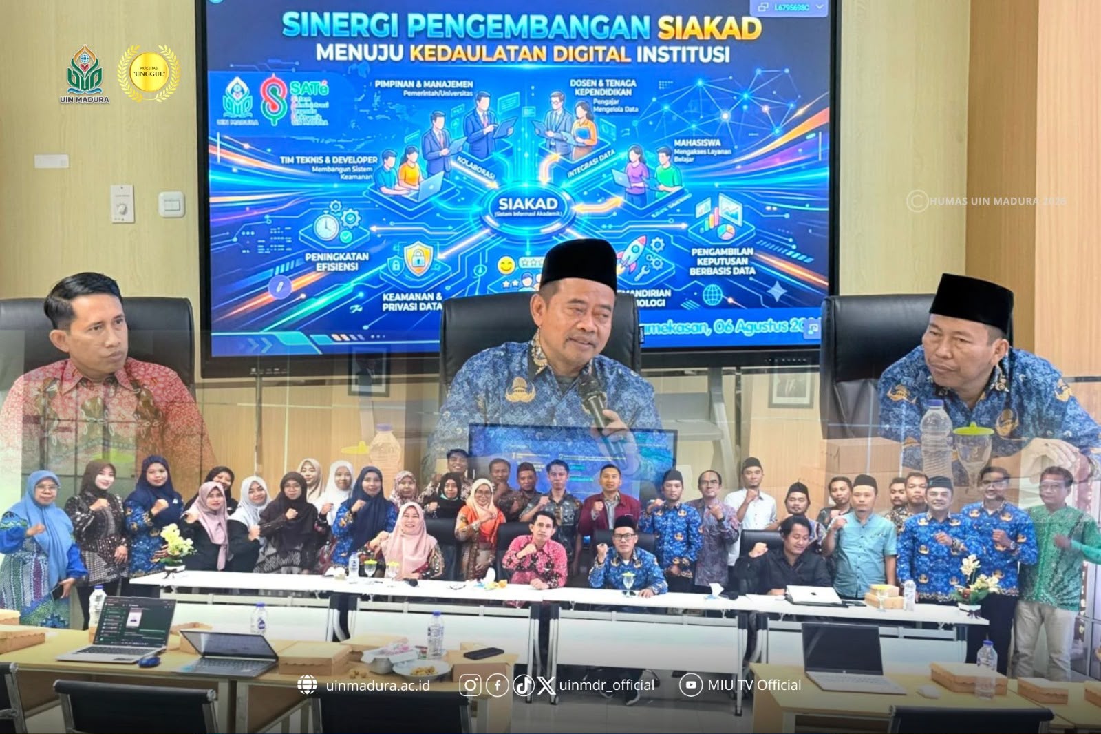 Perkuat Layanan Akademik Digital, UIN Madura Tingkatkan Sinergi Pengembangan SIAKAD Menuju Kedaulatan Digital Institusi