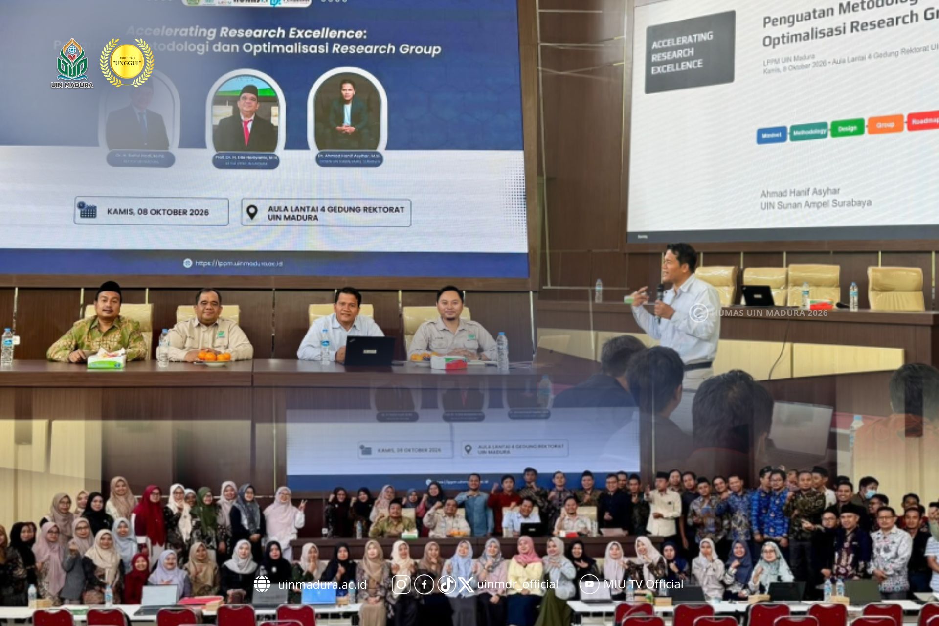 LPPM UIN Madura Dorong Dosen Perkuat Research Excellence melalui Metodologi dan Research Group