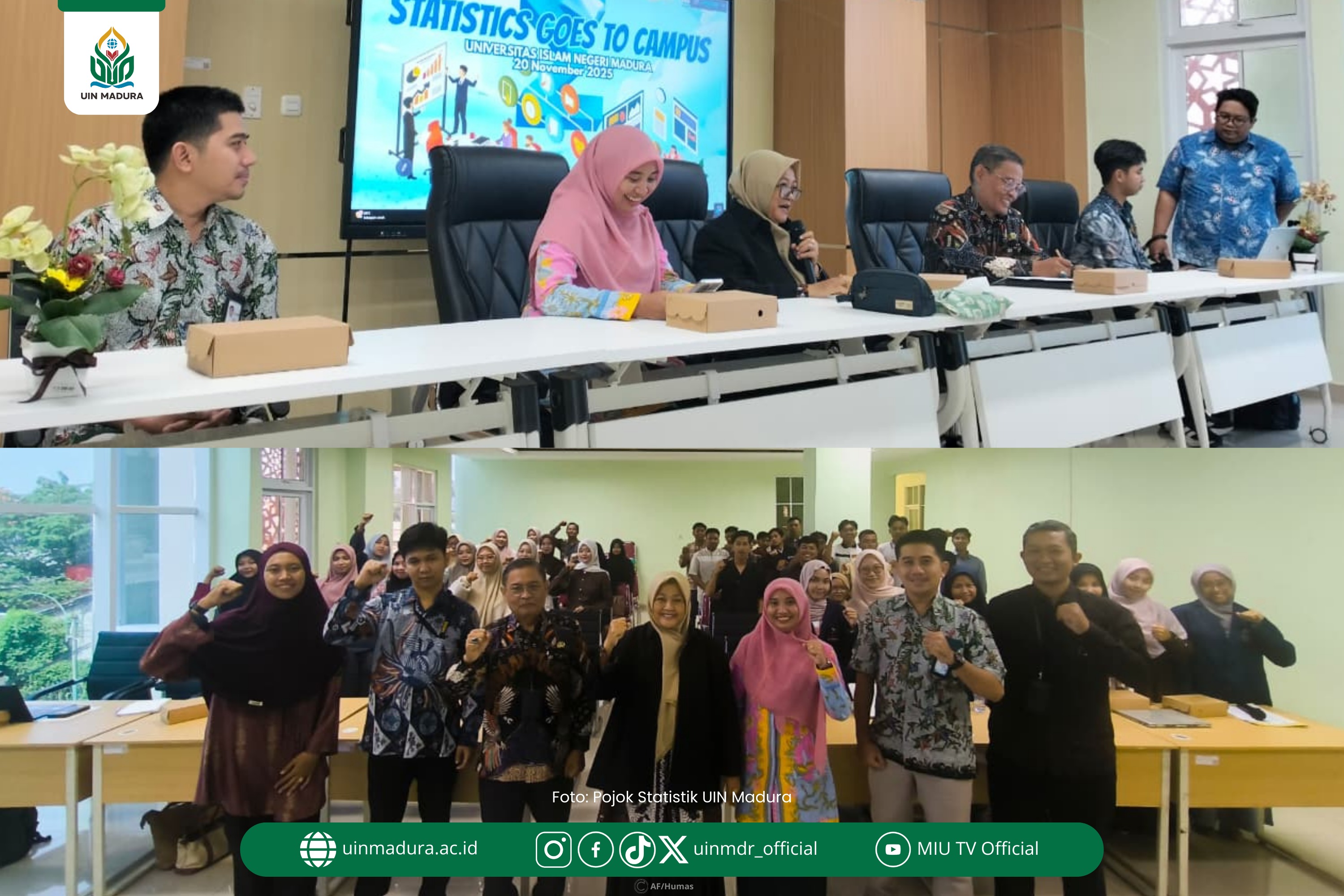 UIN Madura Perkuat Literasi Statistik Mahasiswa Lewat Kolaborasi Strategis dengan BPS Pamekasan