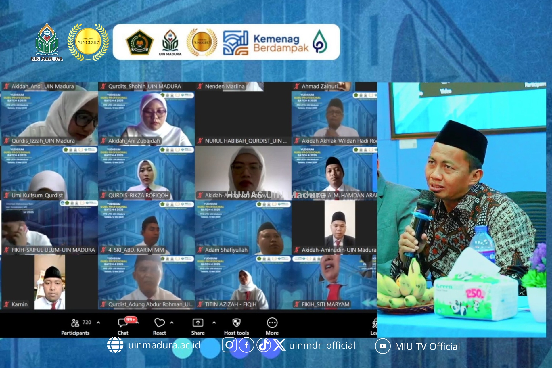 Yudisium PPG UIN Madura Kukuhkan 794 Guru Profesional Siap Tingkatkan Mutu Pendidikan
