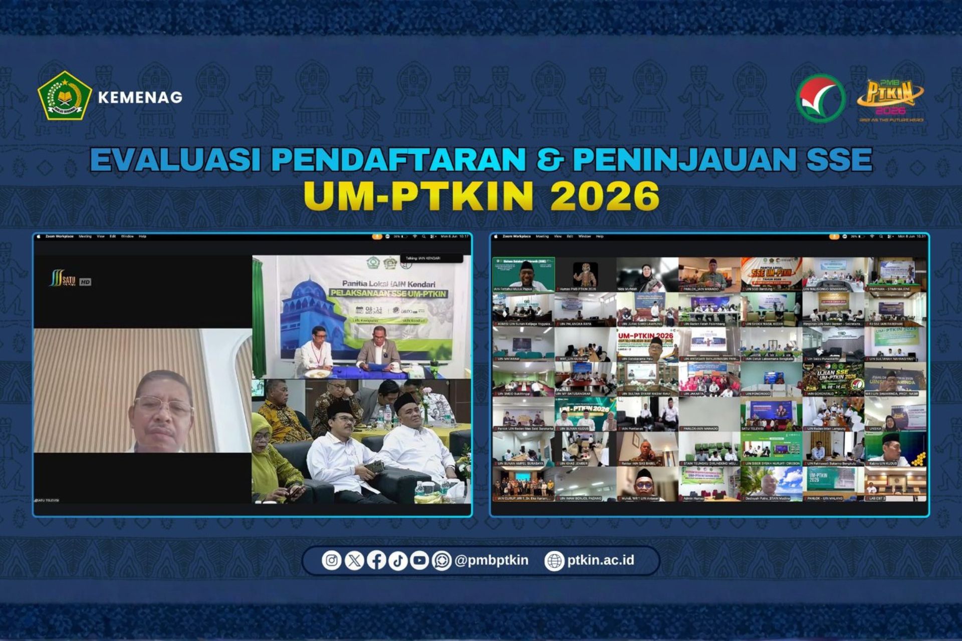 Ujian Digital Serentak Dimulai, UM-PTKIN 2026 Buktikan Kampus Islam Negeri Makin Inklusif dan Mendunia