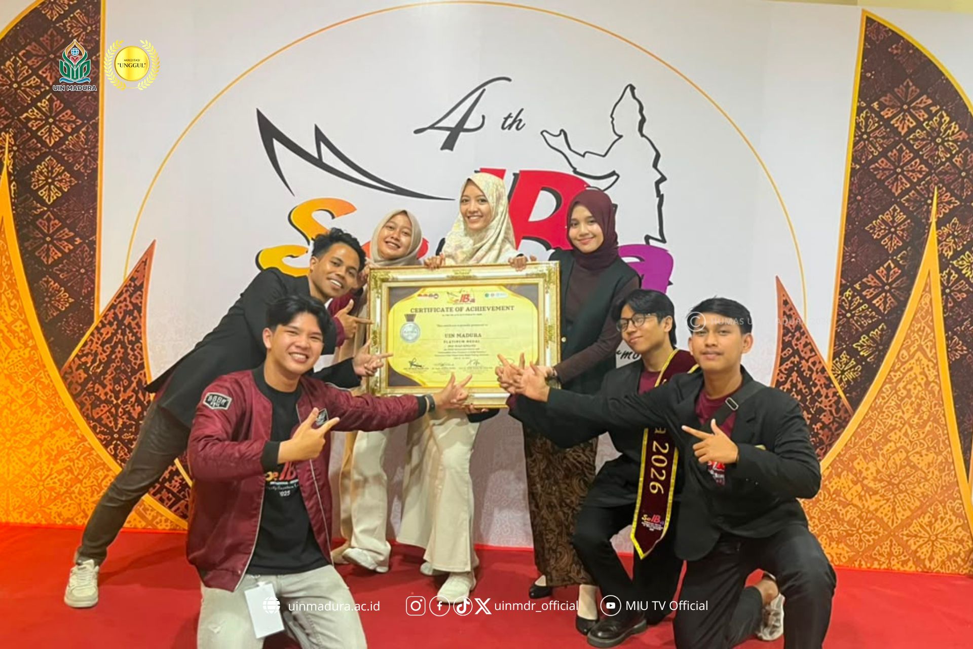 Borong Prestasi di SEIBA International Festival 2026, Rektor: Bukti Mahasiswa Siap Bersaing di Kancah Global