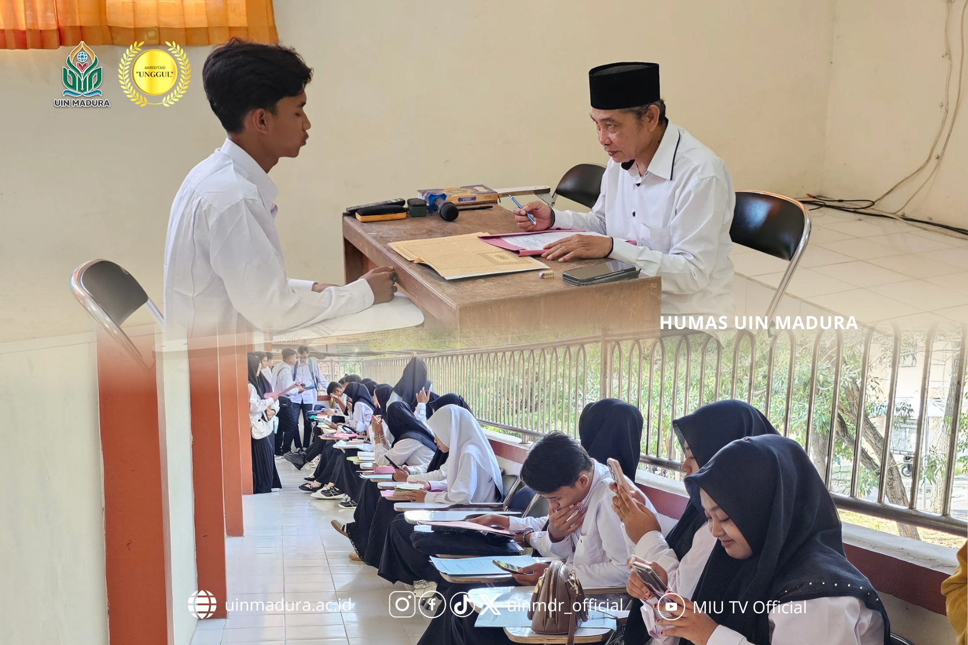 UIN Madura Gelar Ujian PMB Jalur Mandiri Prestasi 2026, Diikuti 222 Peserta Berprestasi