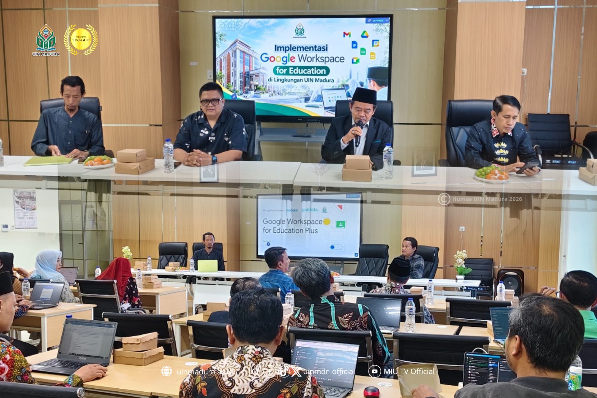 UIN Madura Implementasikan Google Workspace for Education, Akselerasi Transformasi Digital Kampus