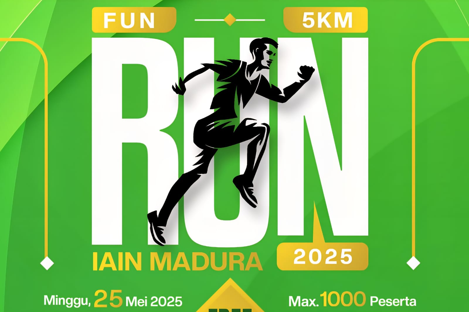 IAIN Madura Gelar Fun Run 2025, Gratis dan Berhadiah Sepeda Motor!