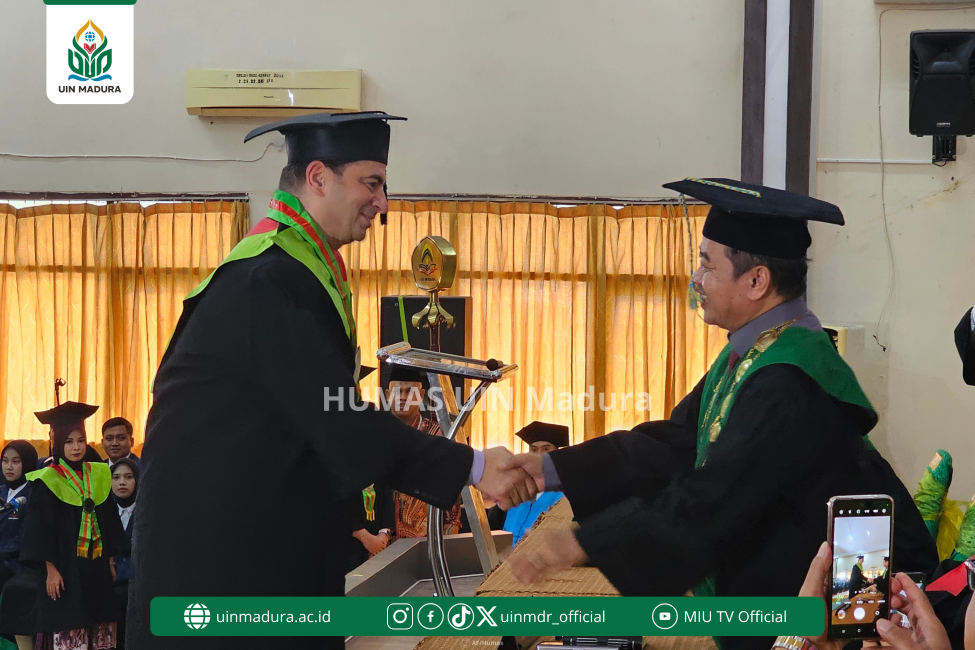 Mahasiswa Asing Asal Libya Wisuda di UIN Madura, Lanjutkan Studi S3 di Kampus Taneyan Lanjhang