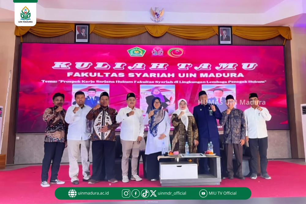 Kuliah Tamu Fakultas Syariah UIN Madura Bahas Prospek Sarjana Hukum di Dunia Penegakan Hukum