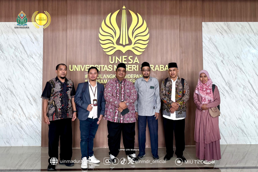 Perkuat Kolaborasi Riset, LPPM UIN Madura Kunjungi LPPM UNESA