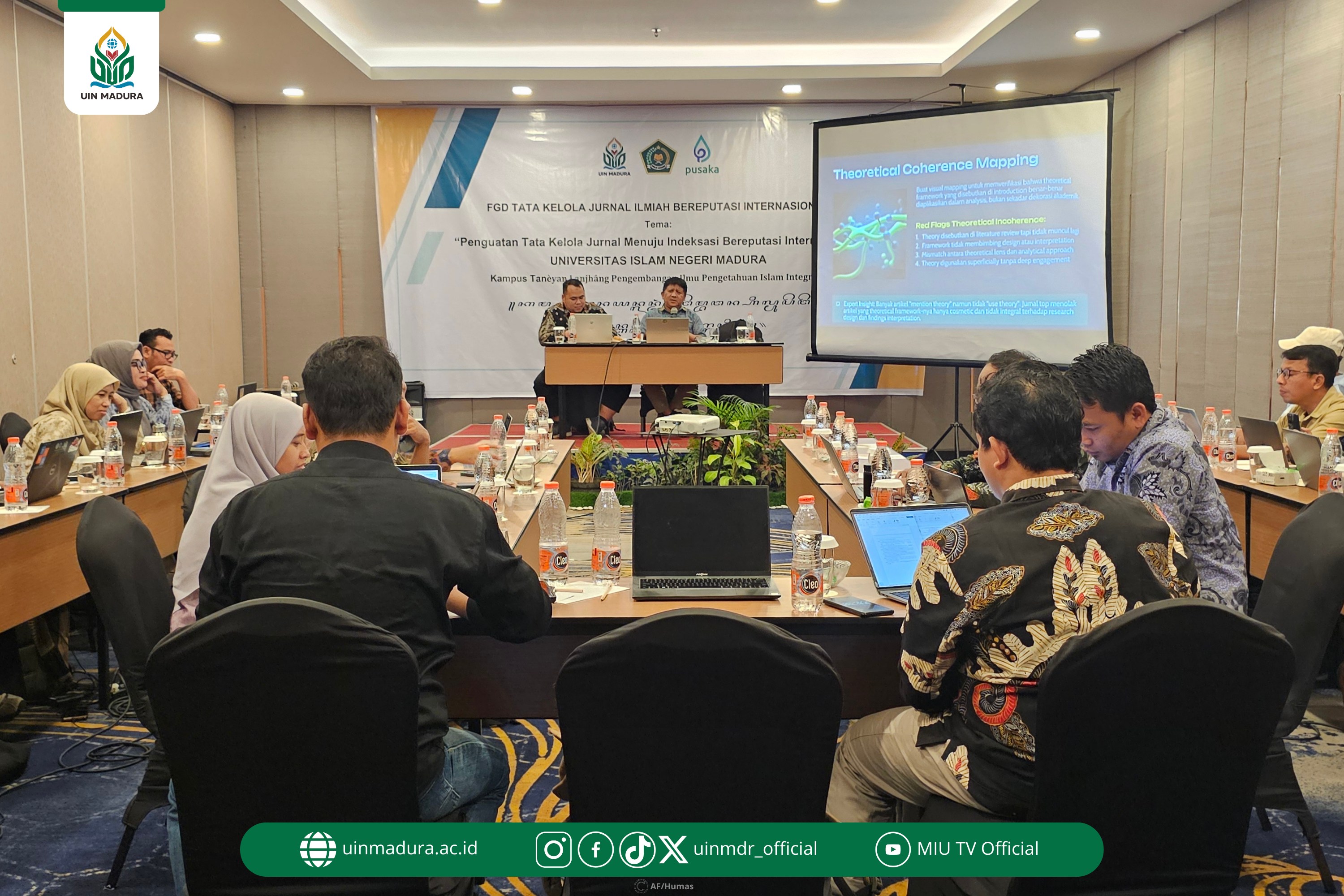 FGD Jurnal Internasional UIN Madura: Prof. Irwan Abdullah Ungkap Kunci Utama Agar Jurnal Bisa Menembus Scopus