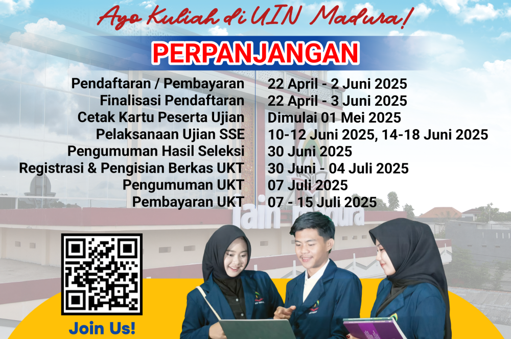 UM PTKIN Resmi Diperpanjang, Peluang Semakin Besar Kuliah di UIN Madura