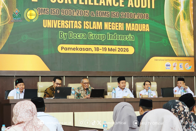 UIN Madura Mantapkan Standar Mutu melalui Surveillance Audit Bersama Decra Group Indonesia
