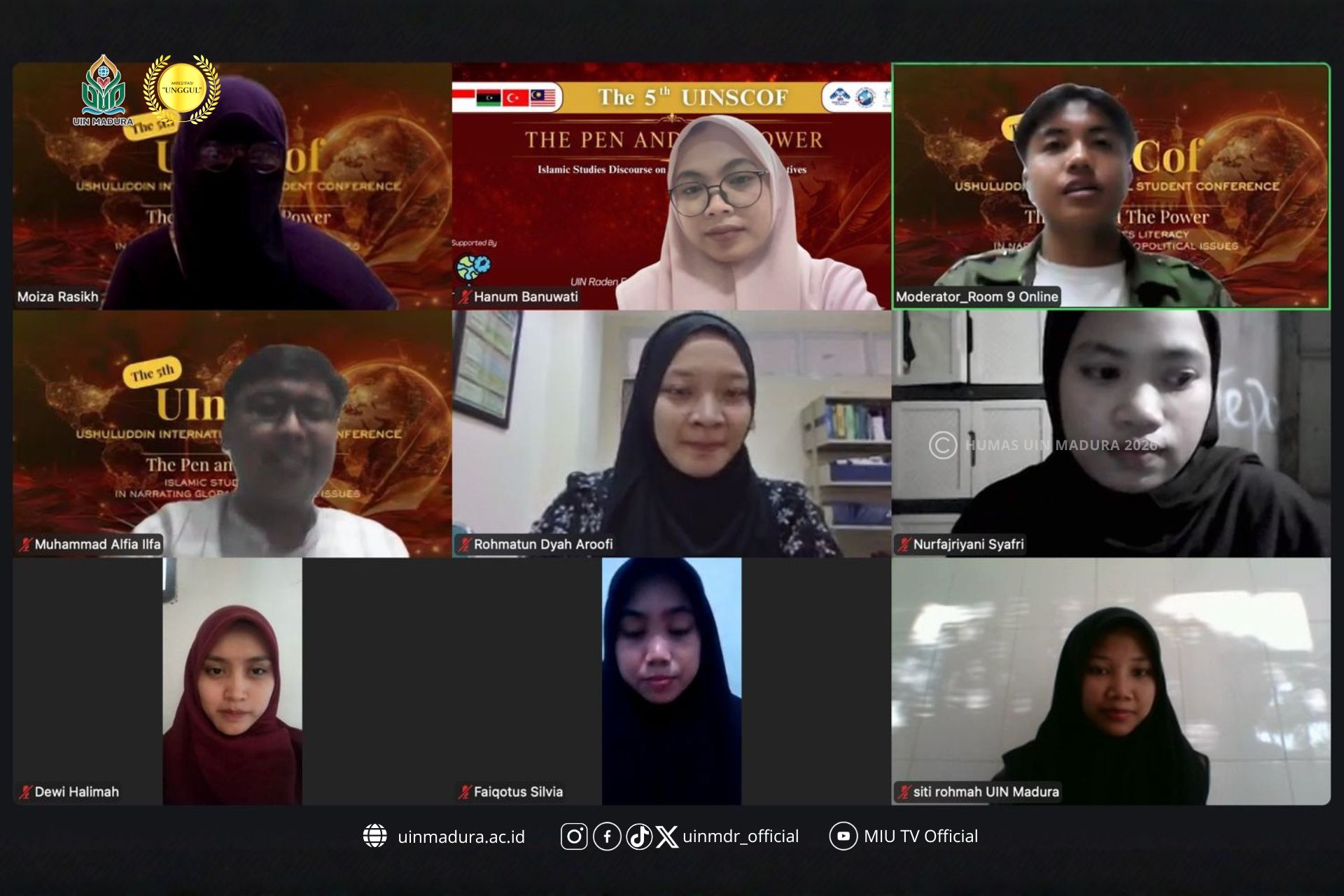 14 Paper Mahasiswa Prodi PBA UIN Madura Tembus Forum Internasional dan Presenter Terbaik, Rektor: Prestasi Mahasiswa Selaras dengan Target SDGs