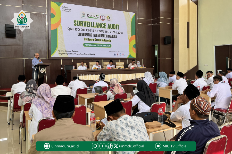 Audit Perdana Pascaperalihan Bentuk, UIN Madura Mantapkan Komitmen Menuju Kampus Unggul