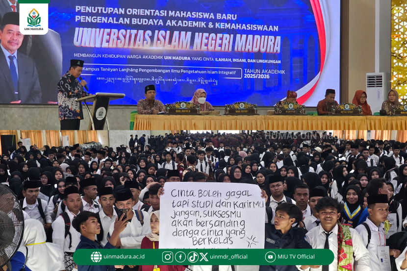 Penutupan PBAK 2025 UIN Madura: Awal Perjalanan Mahasiswa Baru Menuju Dunia Akademik