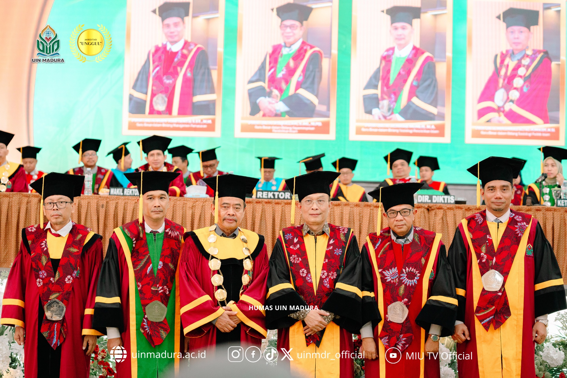 Empat Guru Besar Baru Dikukuhkan pada HARDIKNAS 2026, UIN Madura Teguhkan Akselerasi Keilmuan dan Kolaborasi Semesta