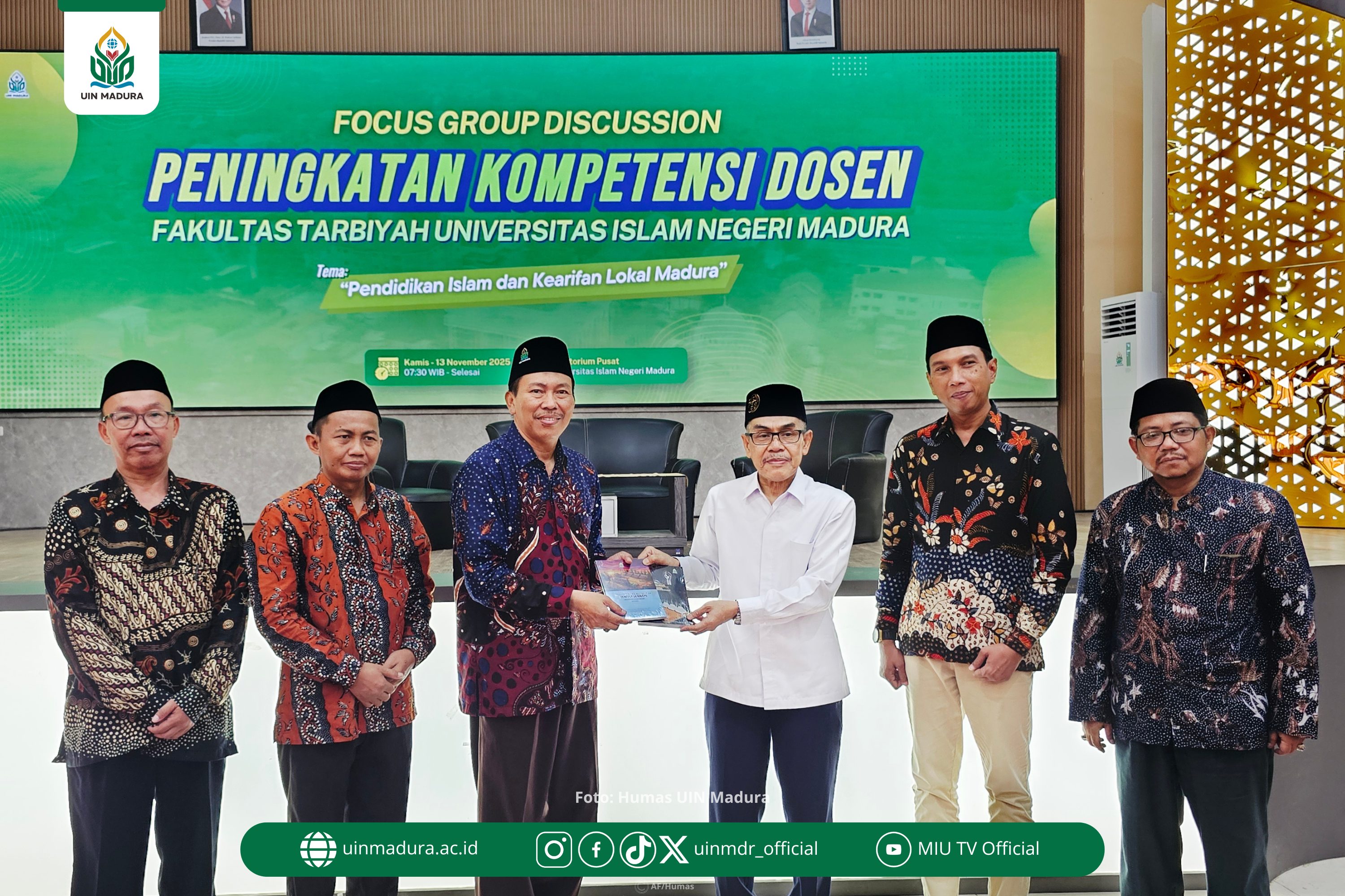 Menyatukan Ilmu dan Tradisi: UIN Madura Bahas Pendidikan Islam Berbasis Kearifan Lokal