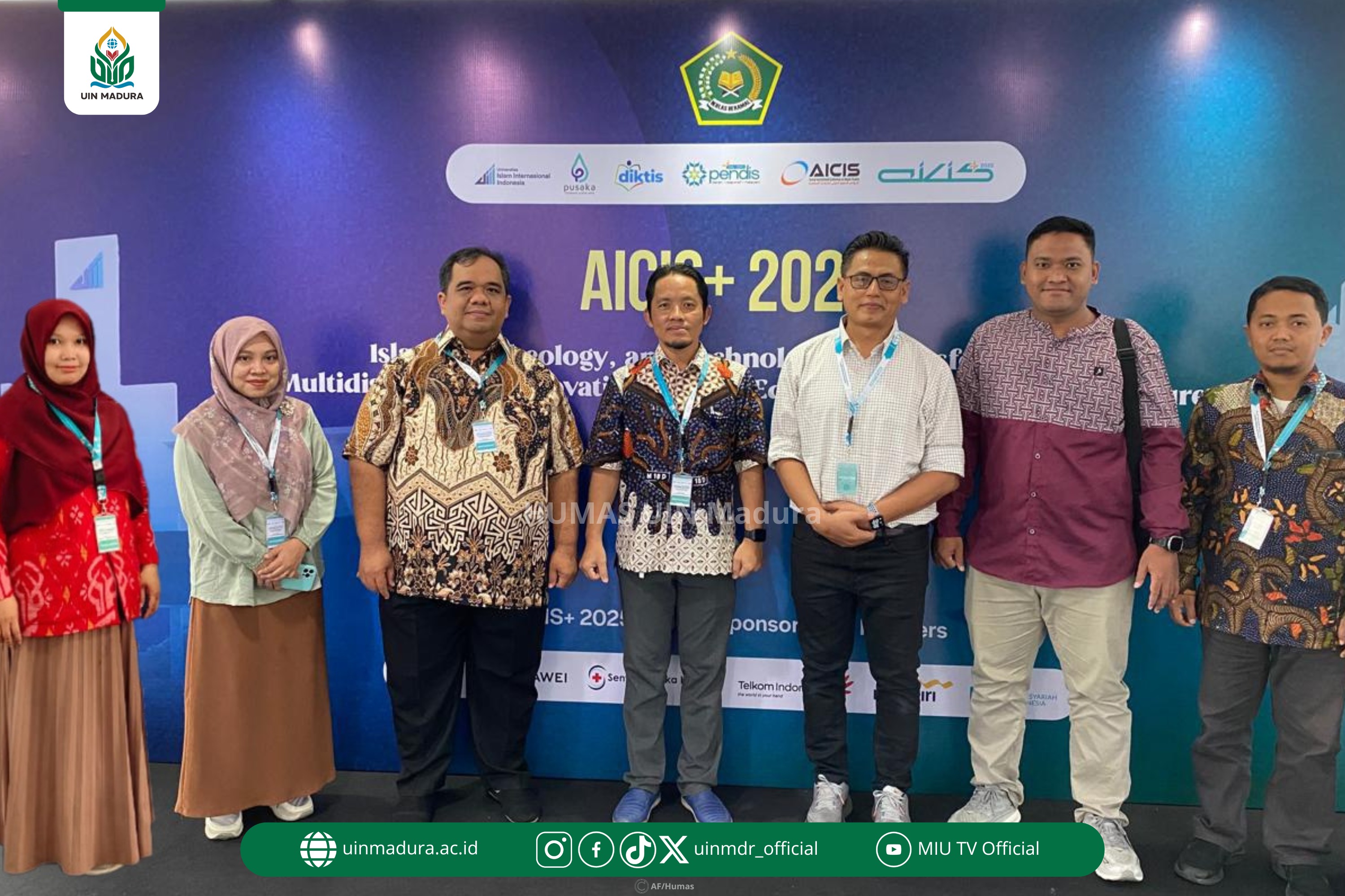Madura Mendunia: Tujuh Dosen UIN Madura Jadi Presenter di AICIS+ 2025, Delegasi Terbanyak se-PTKIN
