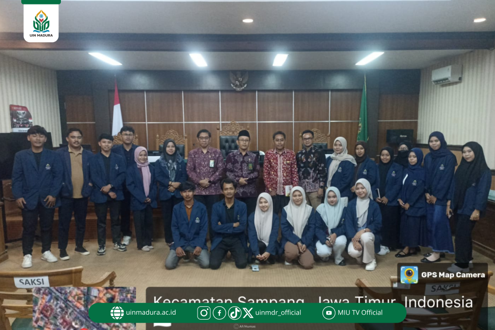 Lepas Pisah Mahasiswa PPL Fakultas Syariah UIN Madura di PA Sampang