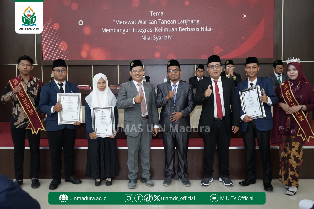 107 Mahasiswa Fakultas Syariah UIN Madura Ikuti Yudisium ke-41: “Jadilah Sarjana yang Lurus”