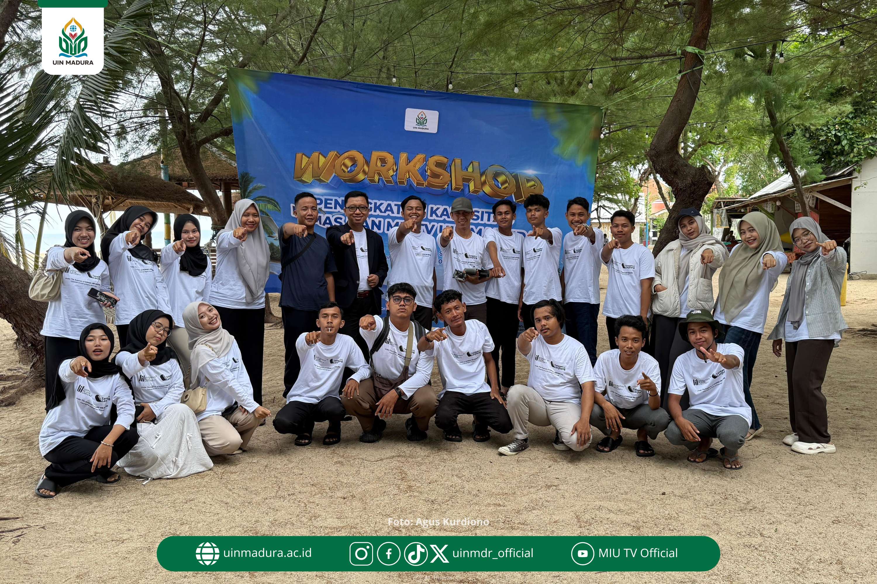 Workshop Tim Humas UIN Madura Resmi Ditutup: Lahirkan Tim Media Kampus yang Solid, Profesional, dan Berintegritas