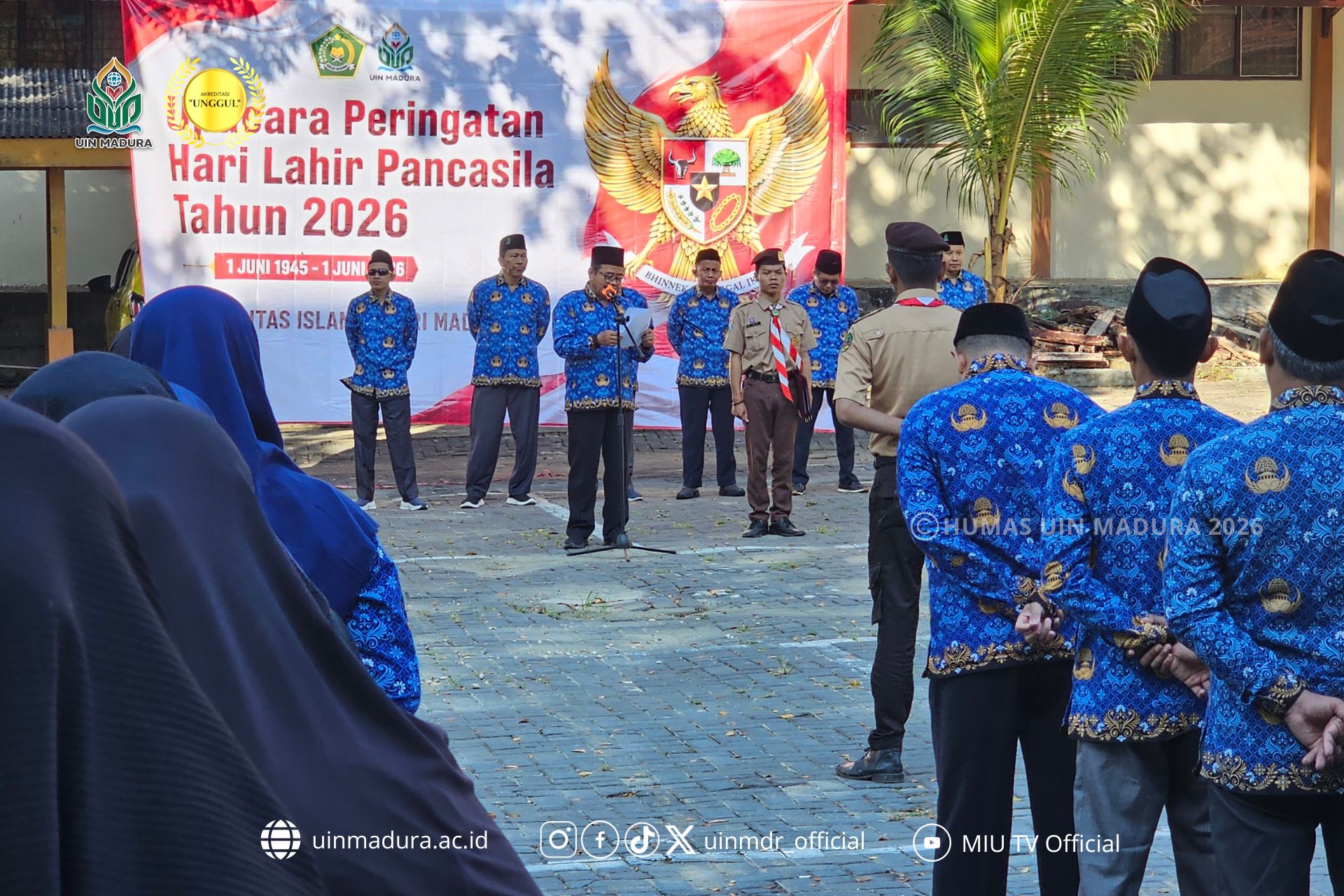 Peringati Hari Lahir Pancasila 2026, Rektor Ajak Sivitas Akademika Aktualisasikan Nilai-Nilai Pancasila