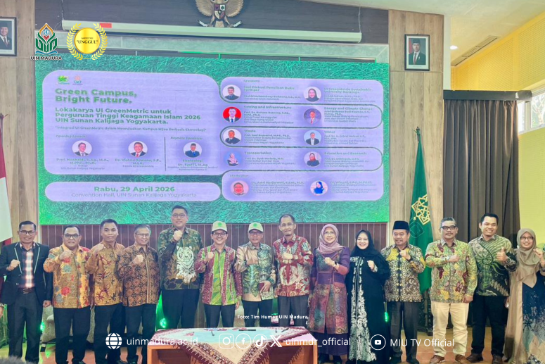 UIN Madura Perkuat Komitmen Green Campus Berbasis Ekoteologi dalam Lokakarya UI GreenMetric 2026
