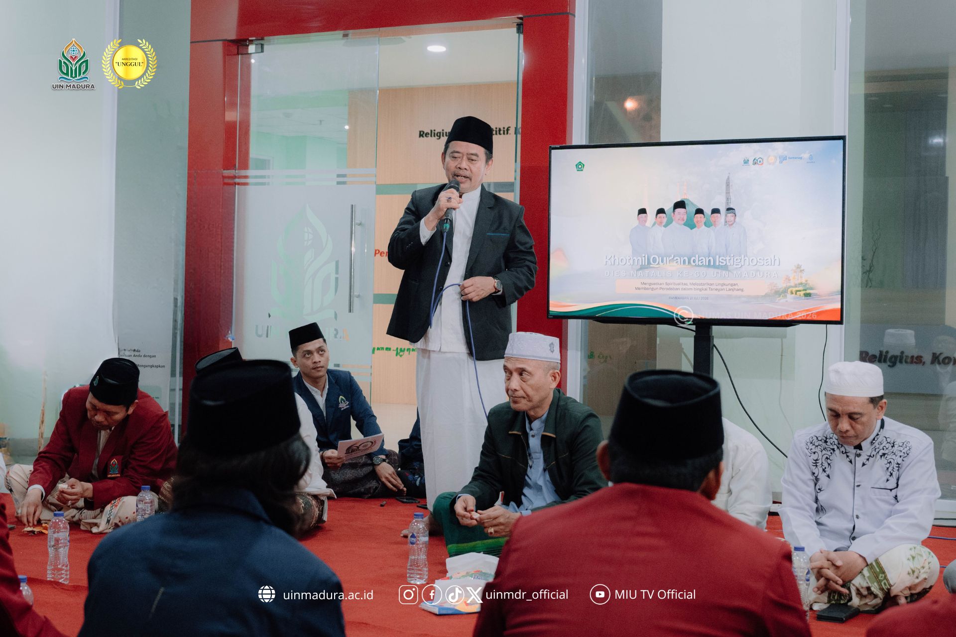 Khotmil Qur'an dan Istighosah Awali Rangkaian Dies Natalis ke-60 UIN Madura