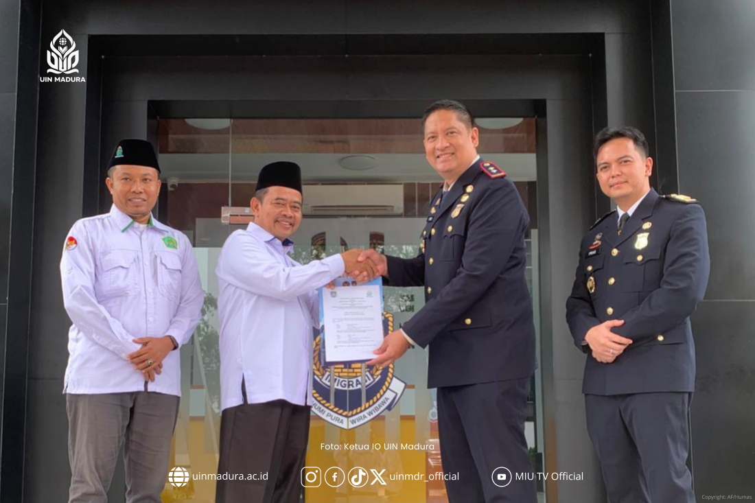 Peringati Hari Bhakti Imigrasi ke-76, UIN Madura dan Imigrasi Pamekasan Perkuat Kerja Sama Tridharma Perguruan Tinggi