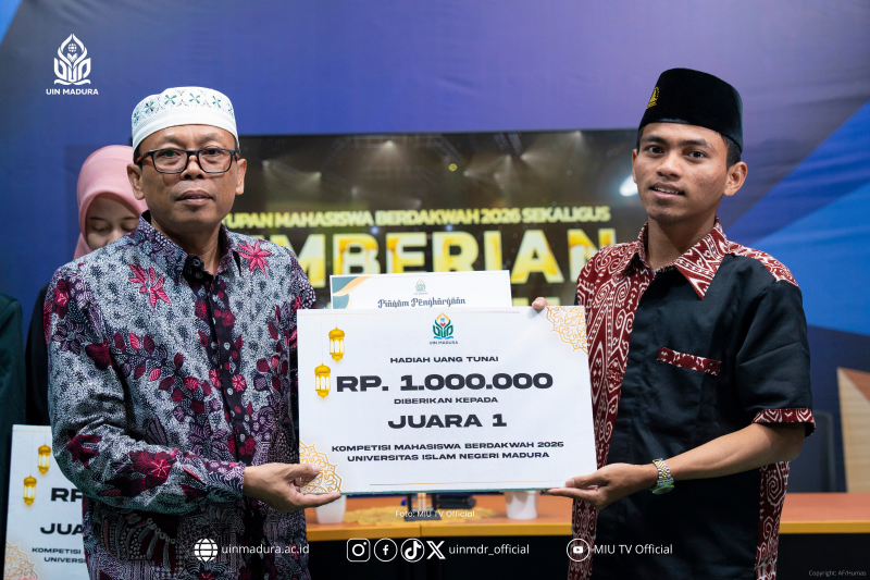UIN Madura Tutup Lomba Mahasiswa Berdakwah 2026 dengan Penyerahan Hadiah dan Buka Puasa Bersama